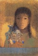 Odilon Redon Lady with Wildflowers USA oil painting reproduction